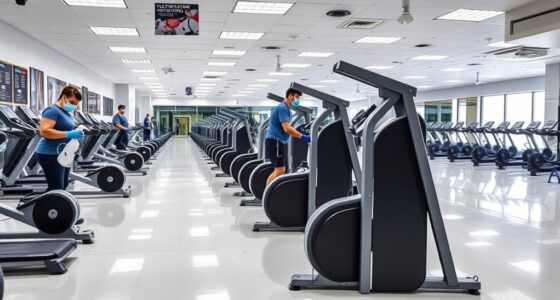 thorough gym sanitation procedures