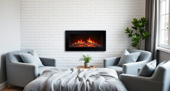 top apartment electric fireplaces
