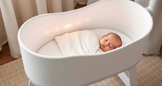top cry detecting baby bassinet