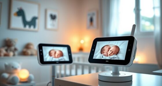 top dual camera baby monitors