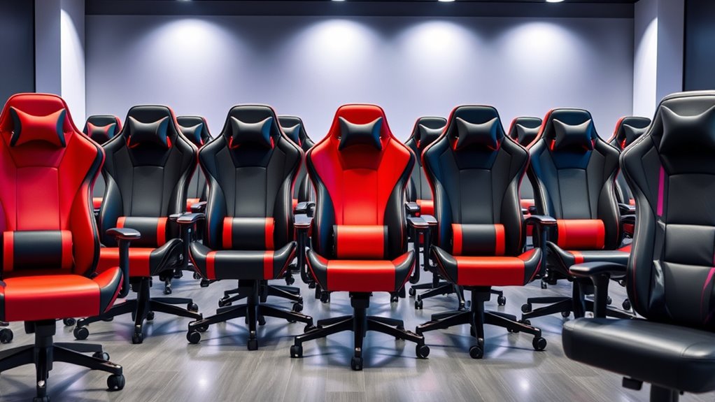 top lumbar support gaming chairs