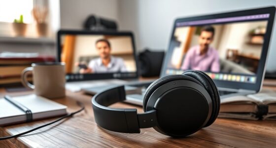 top noise canceling work headphones