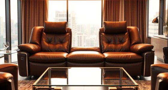 top power reclining sofas