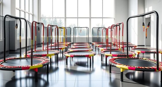 top premium trampoline workout sets