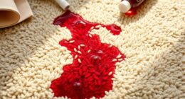 treat blot apply rinse