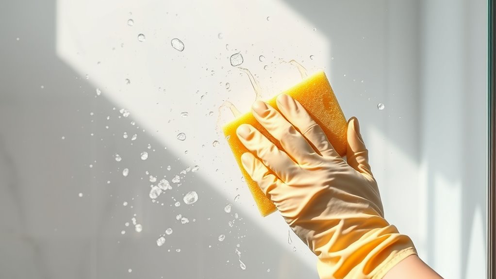 vinegar and baking soda cleaning