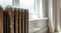 winter radiator baseboard cleaning
