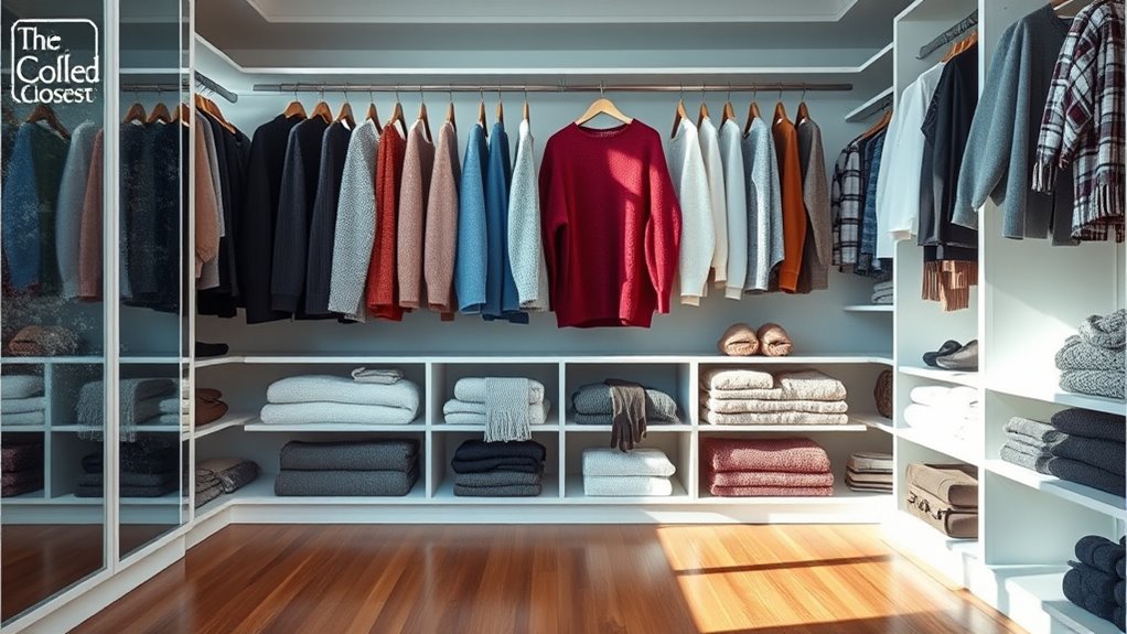 winter wardrobe organization