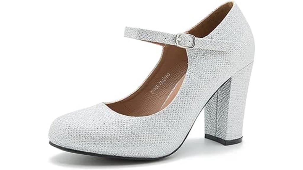 women s closed toe heeled pumps