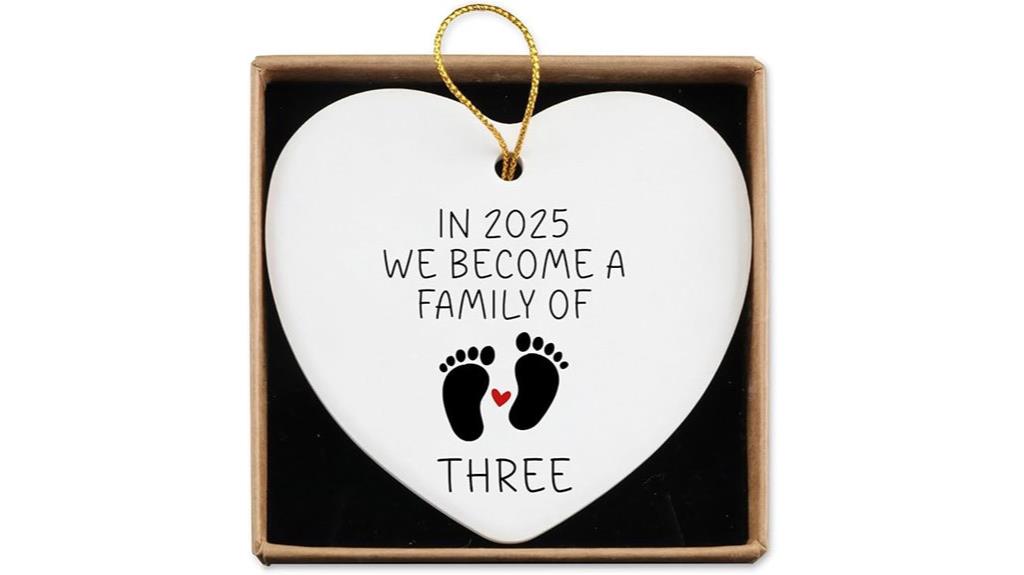2025 new mom dad ornament