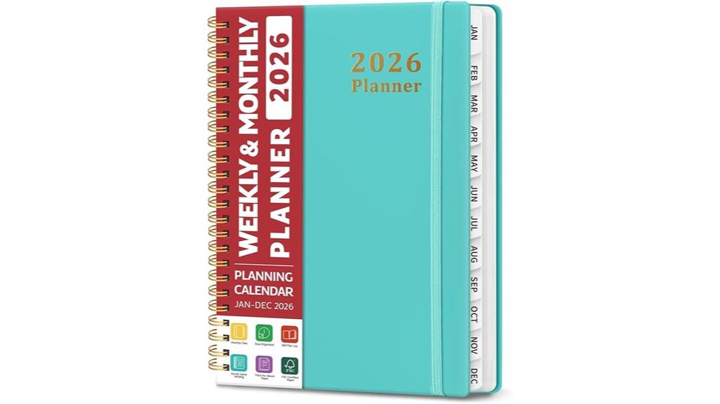 2026 a5 calendar planner