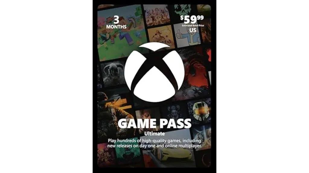 3 month xbox pass gift
