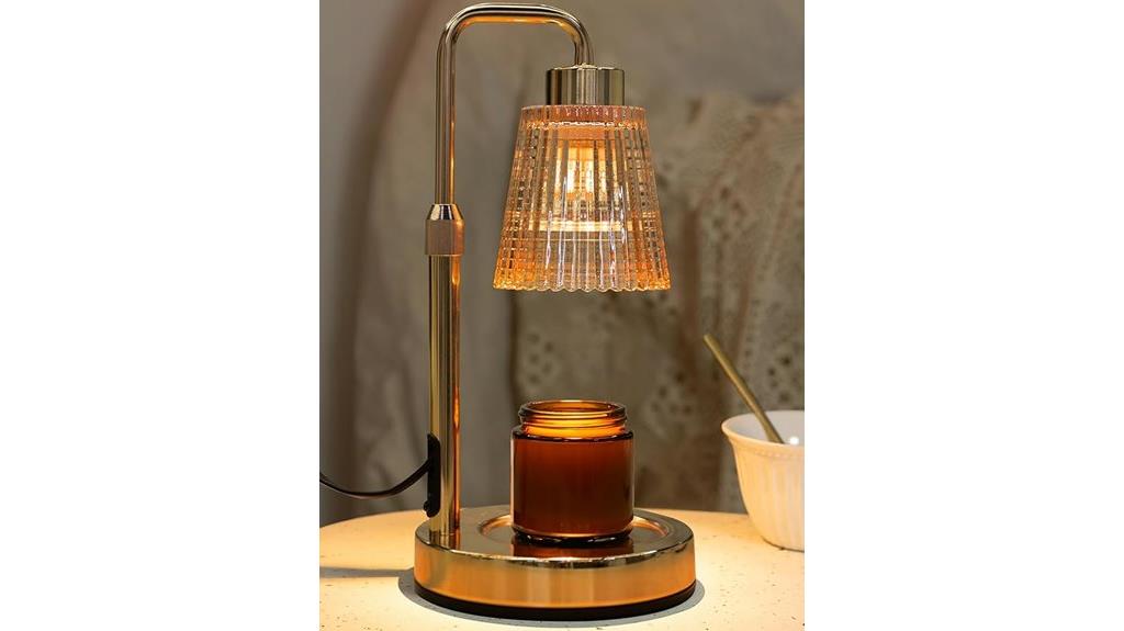 adjustable timer candle warmer