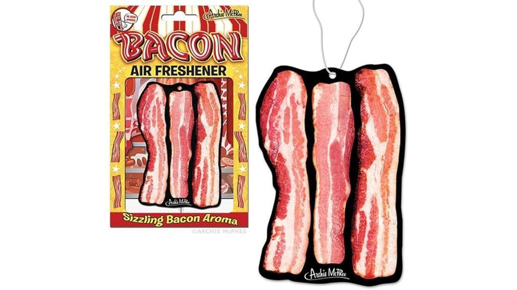 bacon themed air freshener