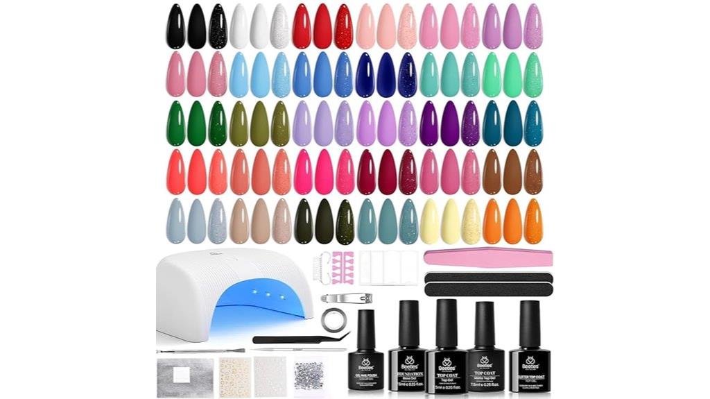 beetles uv gel nail kit