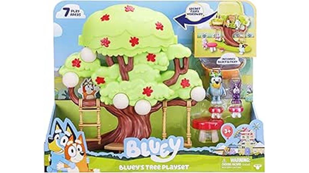 bluey double sided playset