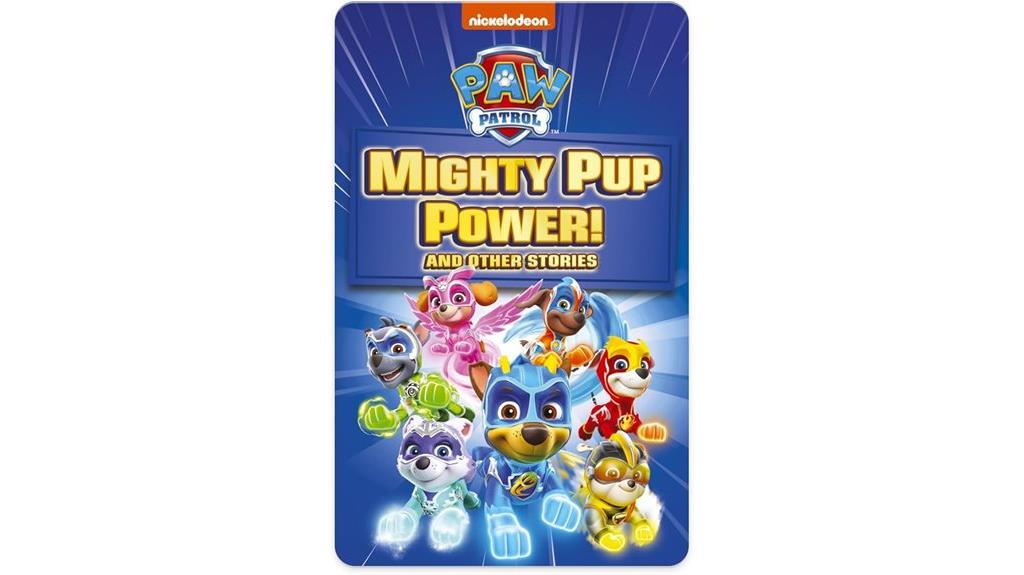 children s paw patrol audio card