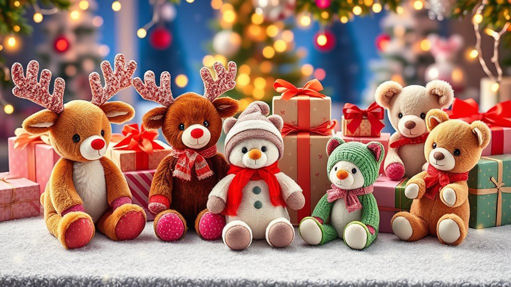 choosing christmas jellycat items