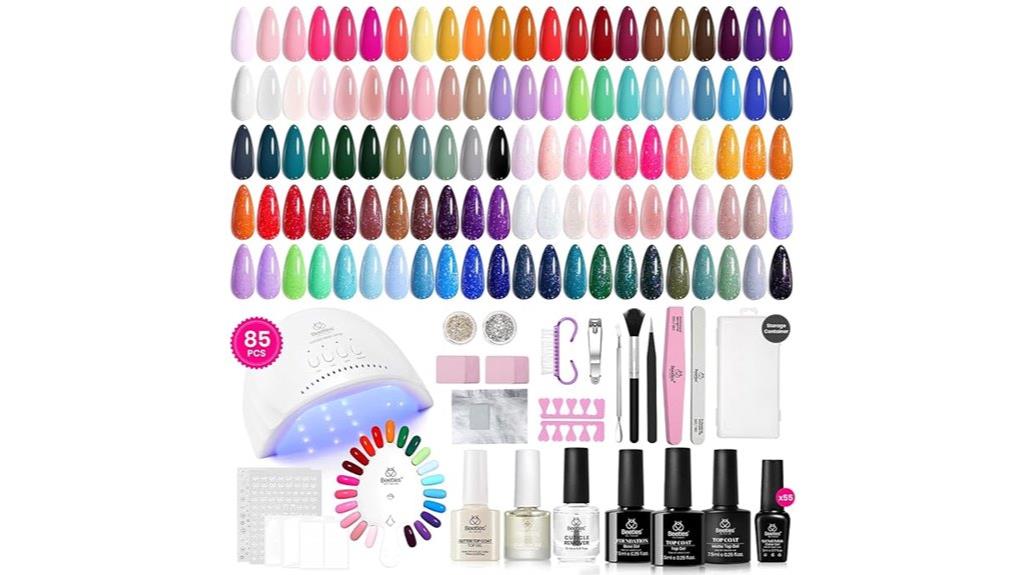 complete 85 piece gel kit