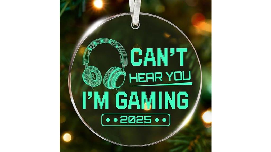 gamer ornament headphone theme