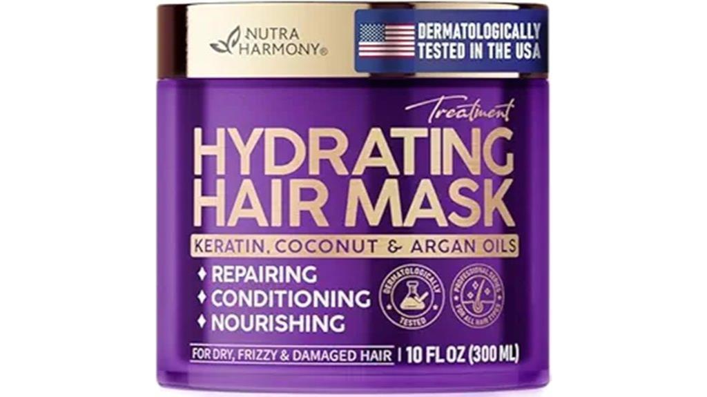 hydrating hair mask treatment