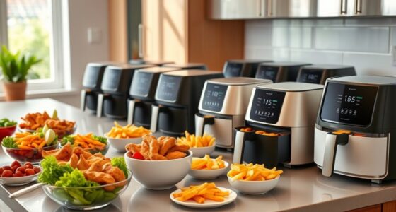 large family air fryers