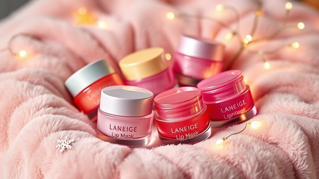 personalized holiday lip set