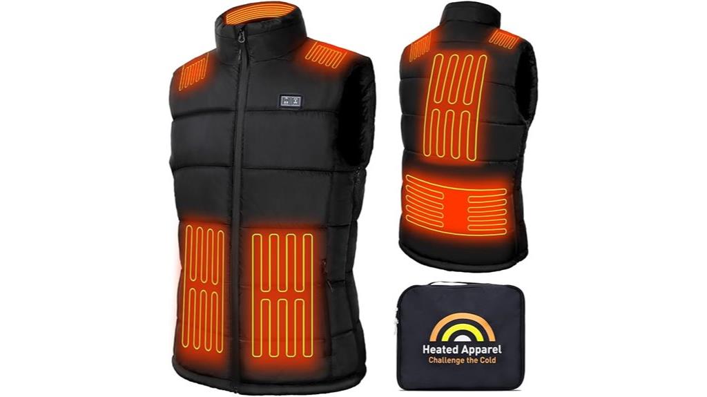 portable heated clothing system