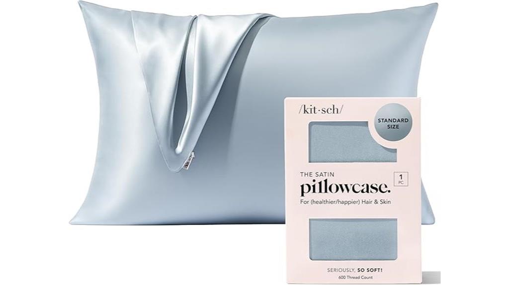 satin zipper hair pillowcase