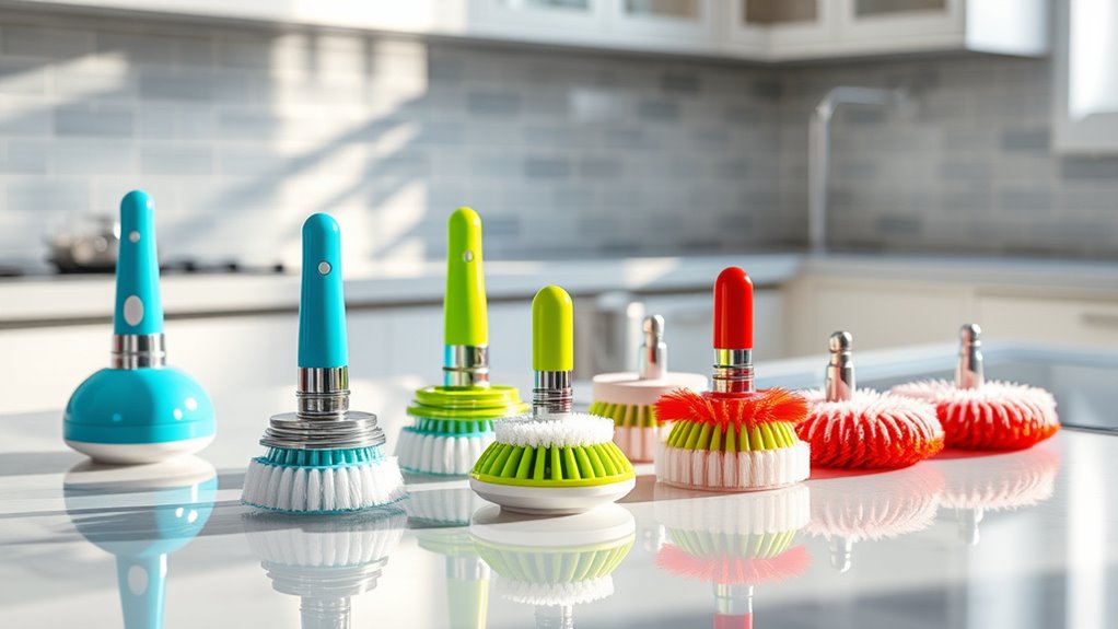 top electric spin scrubbers