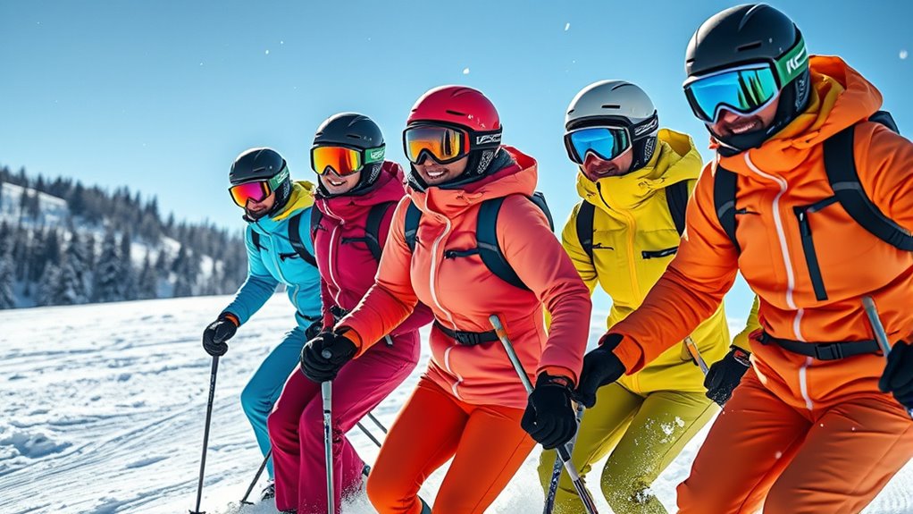 top ski thermal wear
