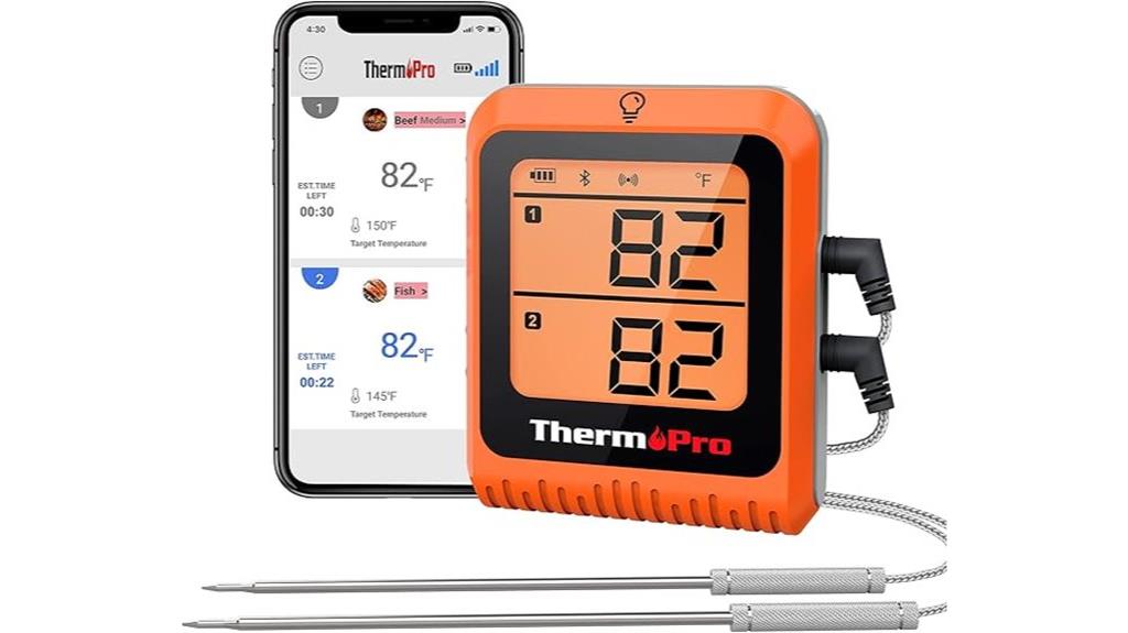 wireless grilling temperature monitor