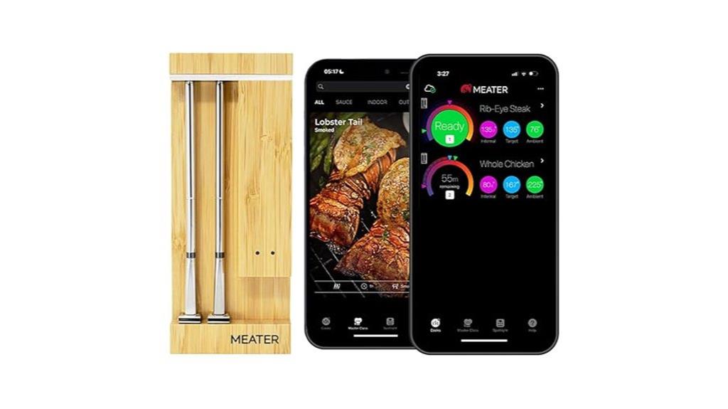 wireless meat cooking thermometer