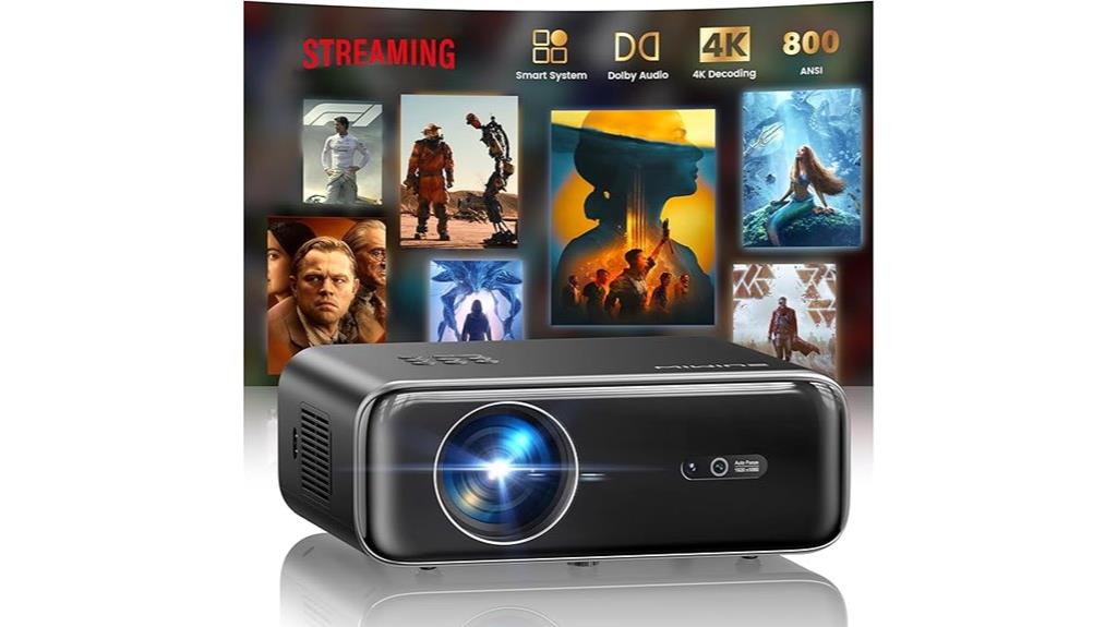 wireless outdoor video projector