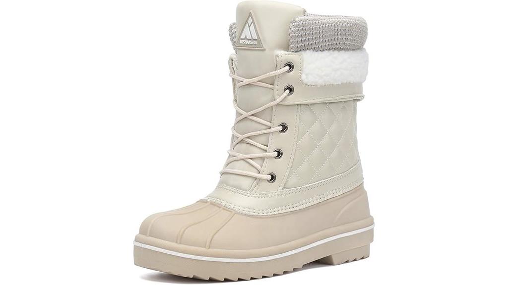 women s mid calf waterproof boots
