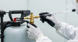 adjust sprayer output accurately