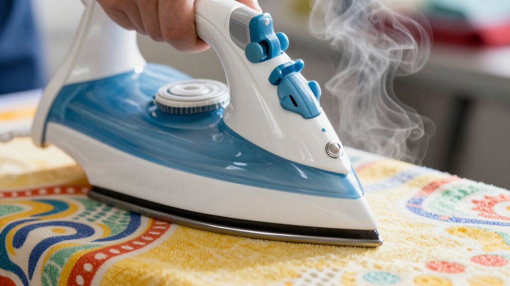 avoiding fabric damage during ironing