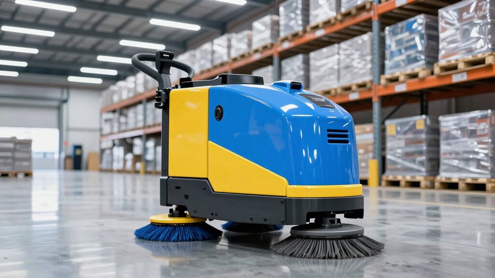 choosing warehouse cleaning machines