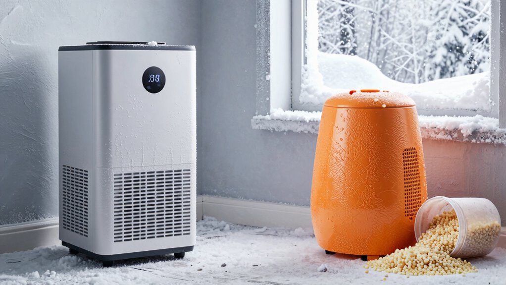 desiccant versus refrigerant efficiency