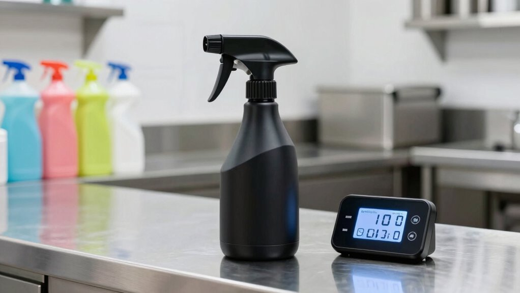 disinfectant sprayer selection criteria