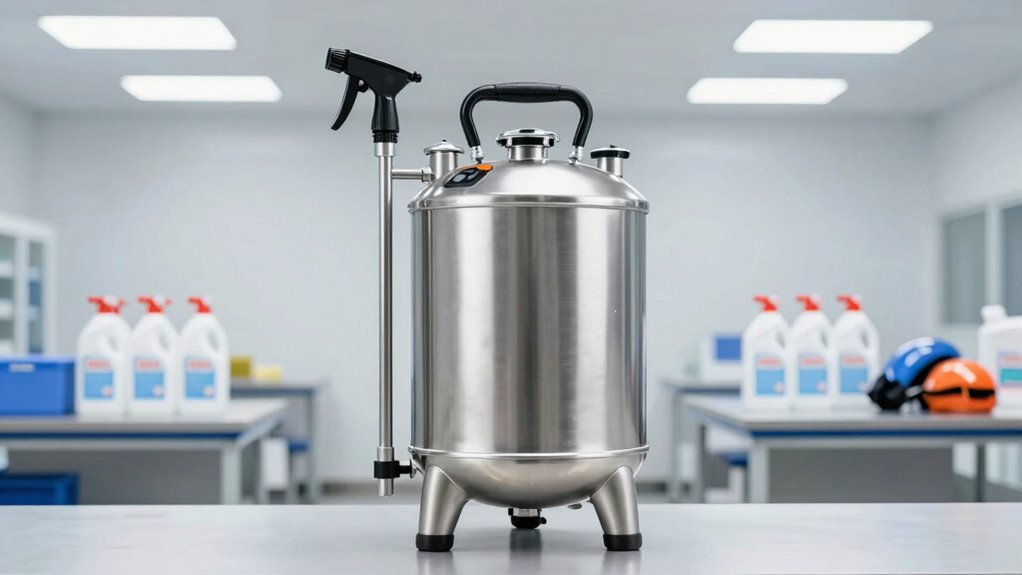 disinfectant sprayer selection factors