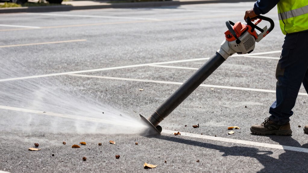 efficient commercial leaf debris