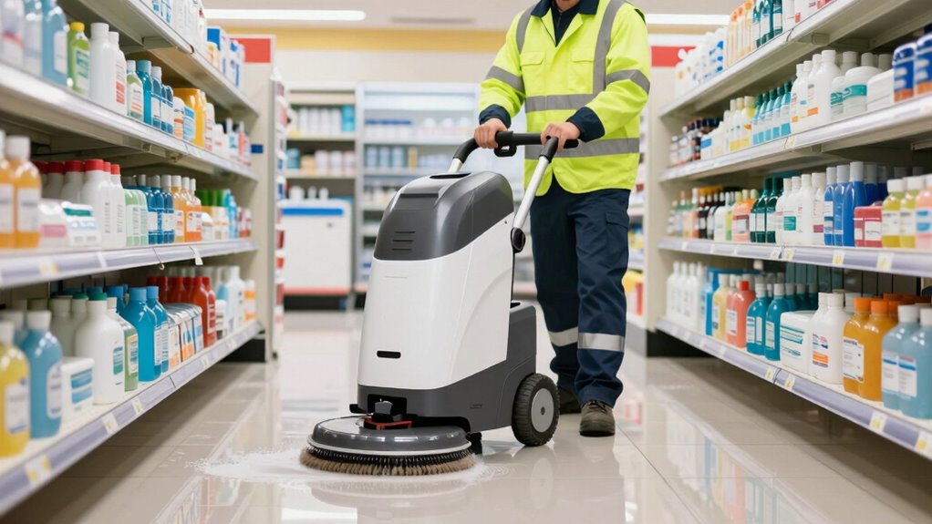 efficient retail floor maintenance