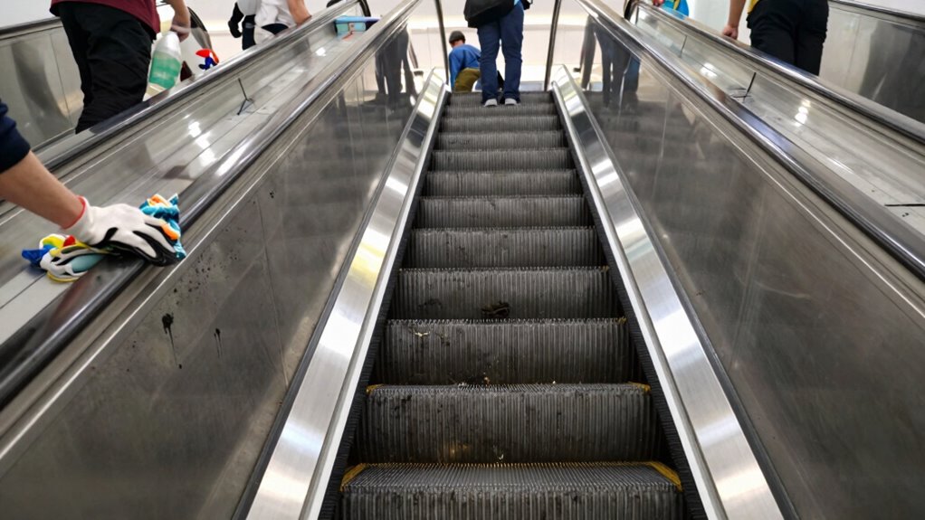 escalator cleaning plan failures