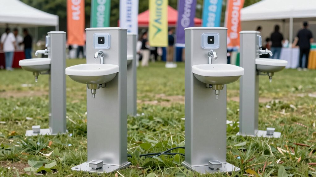 event ready hygiene station features