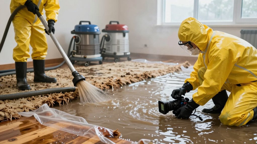 flood damage restoration process