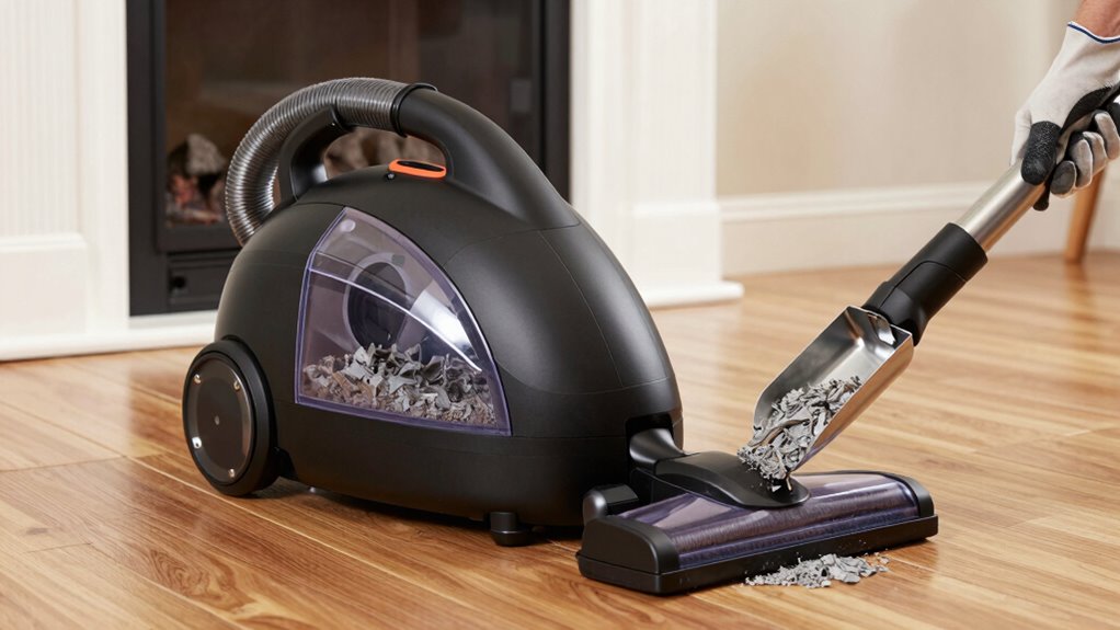 hepa ash vacuuming