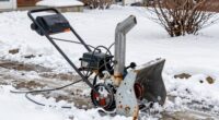 incorrect snow blower storage
