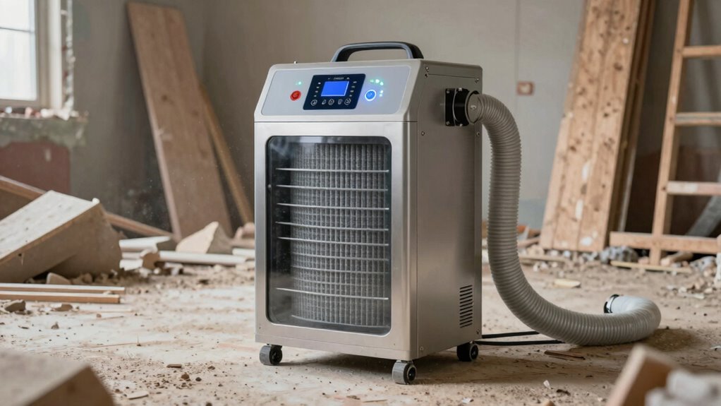 key hepa air scrubber features