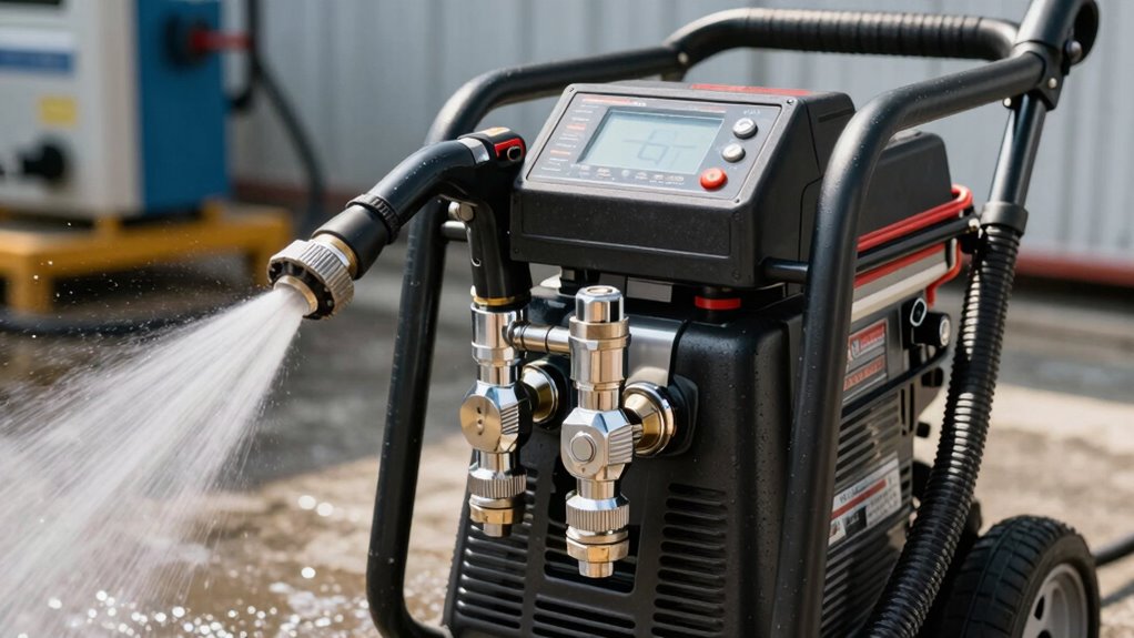 key pressure washer features